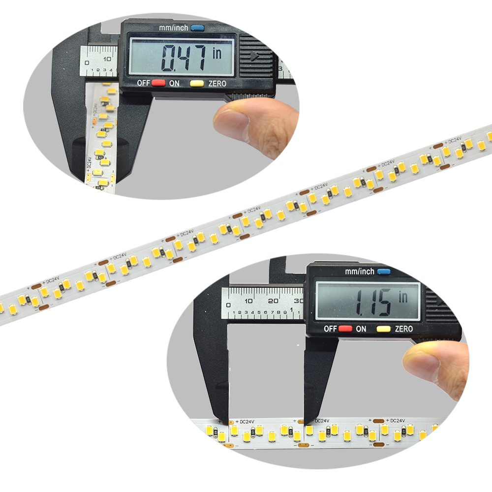 Double Row Series DC24V 2835SMD High CRI 95 1020LEDs Waterproof Optional Lighting Flexible LED Strip Lights, 5m/16.4ft Per Reel By Sale Double Row Series DC24V 2835SMD High CRI 95 1020LEDs Waterproof Optional Lighting Flexible LED Strip Lights, 5m/16.4ft Per Reel By Sale
