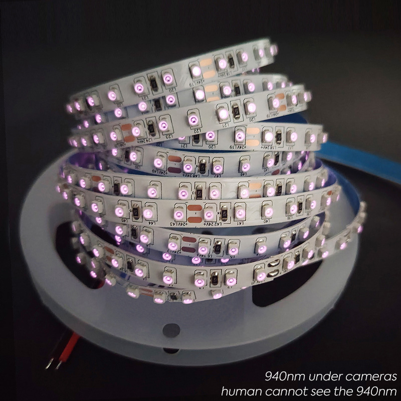 3528SMD DC12/24V 48W Infrared 940nm/850nm IR LED Light Strip - 600LEDs Flexible Night LED lighting 3528SMD DC12/24V 48W Infrared 940nm/850nm IR LED Light Strip - 600LEDs Flexible Night LED lighting