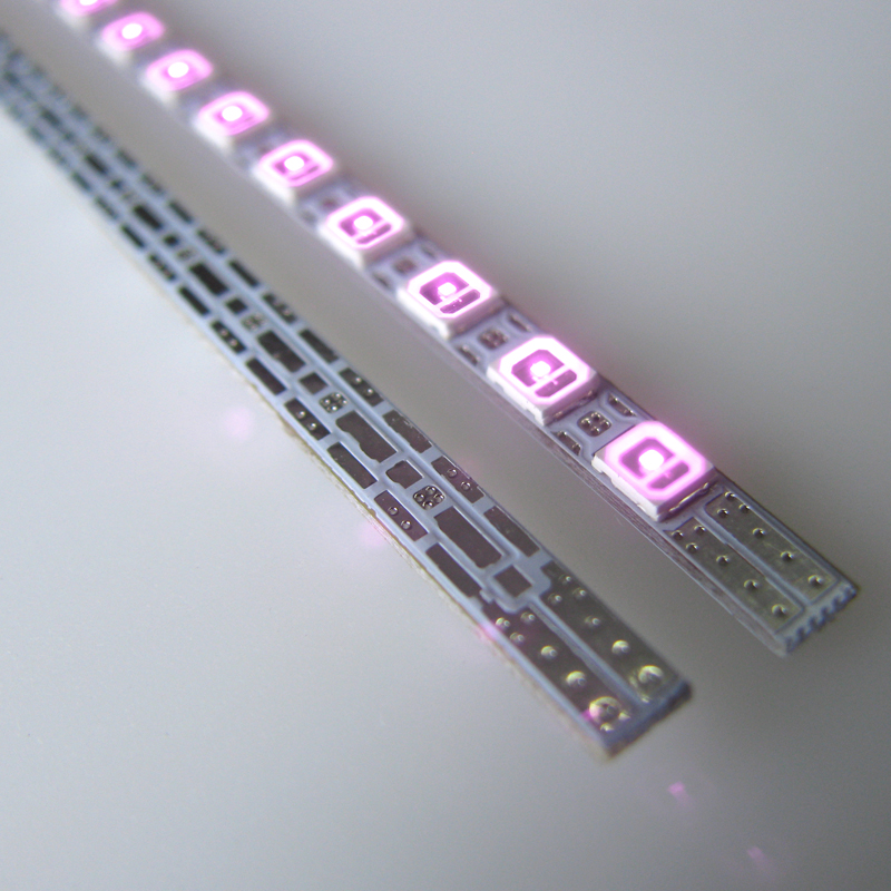3mm Super Narrow Rigid 2835 LED 850nm infračervený IR světelný pruh 12V 3mm Super Narrow Rigid 2835 LED 850nm infračervený IR světelný pruh 12V