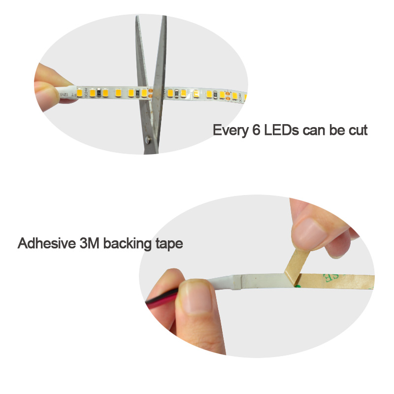 Single Row Series DC24V 2835SMD High CRI 95 Super Narrow 6mm Width 840LEDs Waterproof Optional Lighting Flexible LED Strip Light, 5m/16.4ft Per Reel By Sale Single Row Series DC24V 2835SMD High CRI 95 Super Narrow 6mm Width 840LEDs Waterproof Optional Lighting Flexible LED Strip Light, 5m/16.4ft Per Reel By Sale