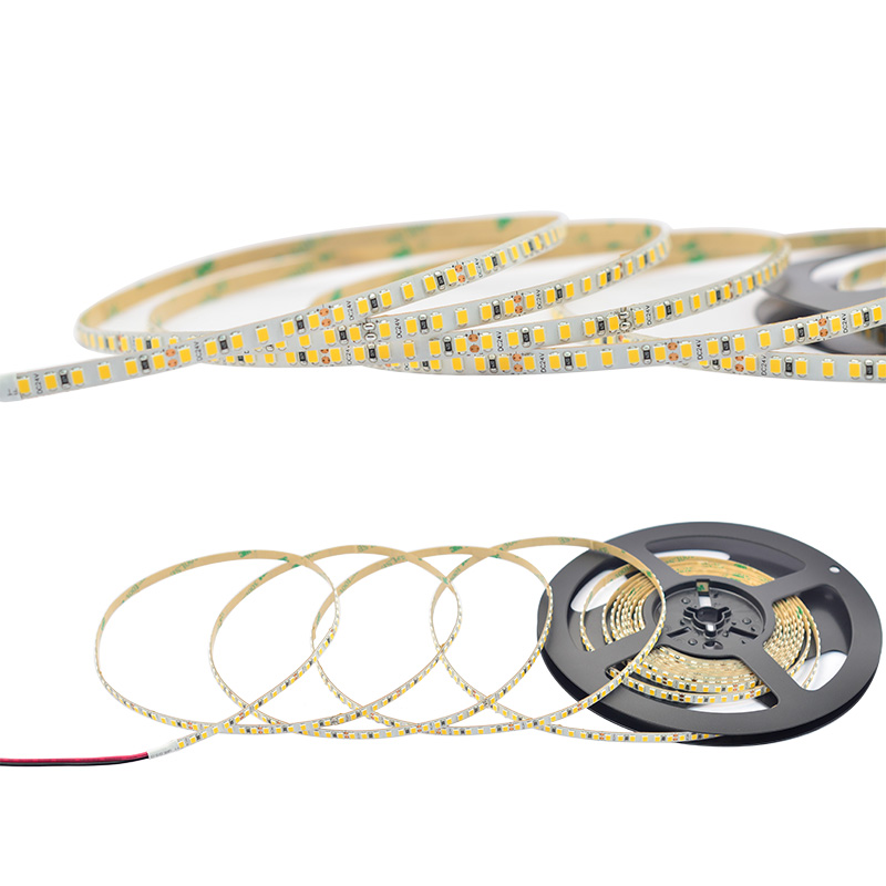 Single Row Series DC24V 2835SMD High CRI 95 Super Narrow 6mm Width 840LEDs Waterproof Optional Lighting Flexible LED Strip Light, 5m/16.4ft Per Reel By Sale Single Row Series DC24V 2835SMD High CRI 95 Super Narrow 6mm Width 840LEDs Waterproof Optional Lighting Flexible LED Strip Light, 5m/16.4ft Per Reel By Sale