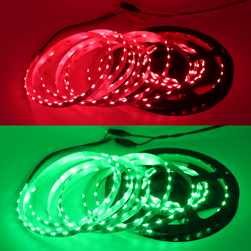 RGB Multi Color Side Emitting LED Strip - DC12V 300LEDs 16.4ft RGB Multi Color Side Emitting LED Strip - DC12V 300LEDs 16.4ft
