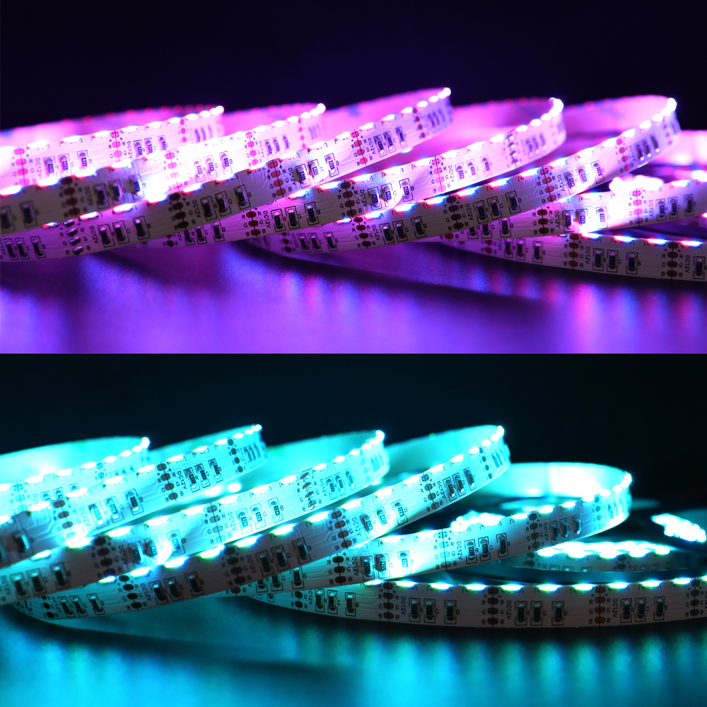 Side Emitting RGB LED Strip - 10mm 12V 020 RGB Lights - 120LEDs/m High Density Side Emitting RGB LED Strip - 10mm 12V 020 RGB Lights - 120LEDs/m High Density