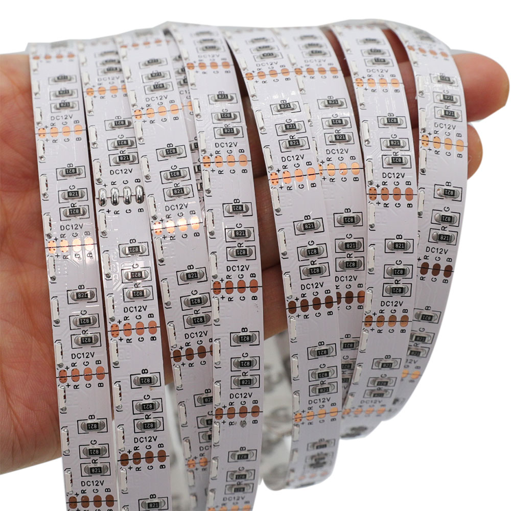 Side Emitting RGB LED Strip - 10mm 12V 020 RGB Lights - 120LEDs/m High Density Side Emitting RGB LED Strip - 10mm 12V 020 RGB Lights - 120LEDs/m High Density