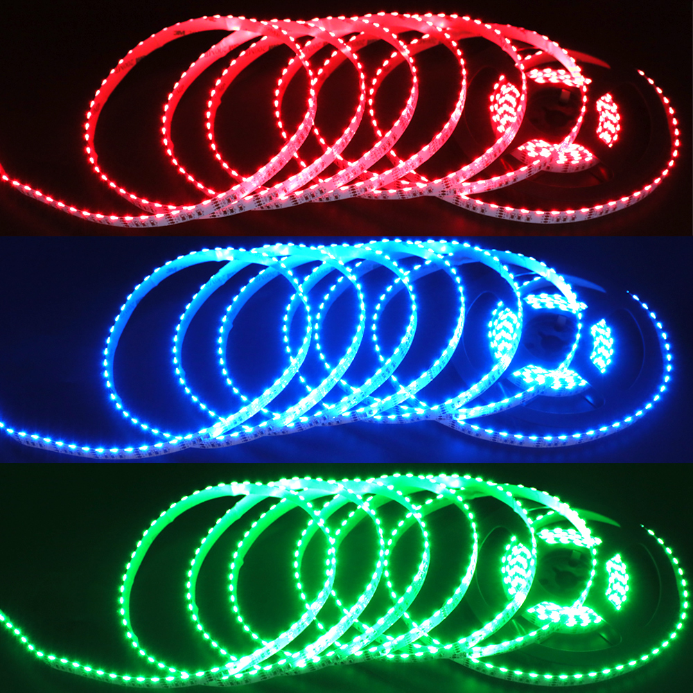 Side Emitting RGB LED Strip - 10mm 12V 020 RGB Lights - 120LEDs/m High Density Side Emitting RGB LED Strip - 10mm 12V 020 RGB Lights - 120LEDs/m High Density