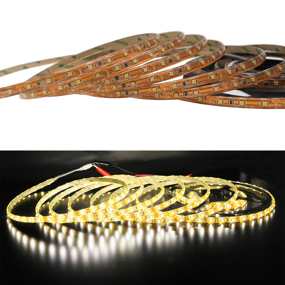 Single Row Series DC12/24V 3528SMD 300LEDs Flexible LED Strip Lights, Home Lighting, Waterproof IP65, 16.4ft Per Reel By Sale