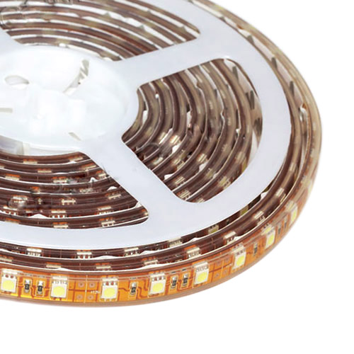 Jednořadá řada DC12/24V 5050SMD 300LED Flexibilní LED pásek Světla Nejvyšší úroveň Vodotěsnost IP68 16.4 stop na cívku Prodejem