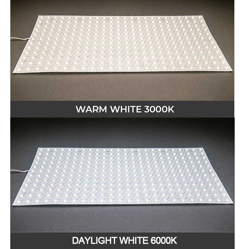 New 2835SMD White LED Backing light - 15 x 7 LEDs - DC24V IP20 FPC LED Modules Pixel Display