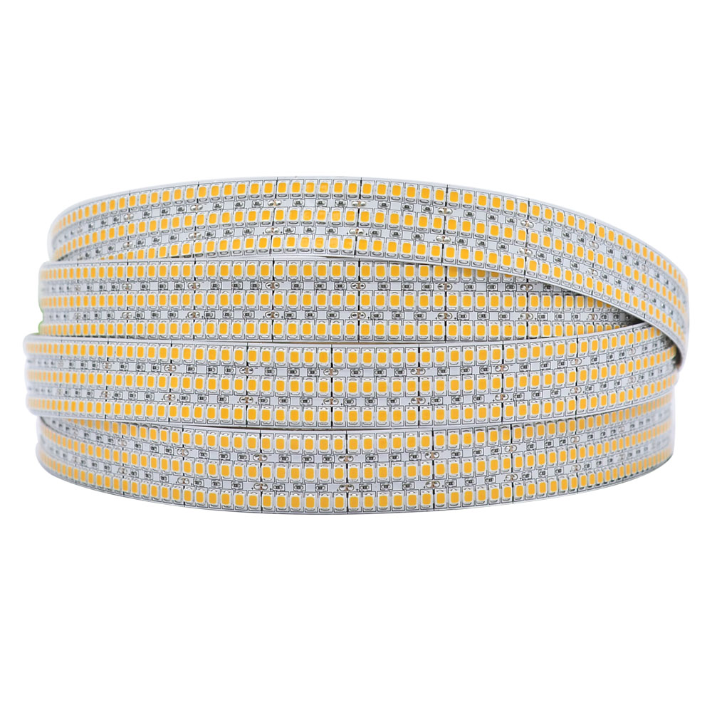 Jasně bílé LED páskové světlo – High CRI 24V LED páskové světlo – 241 LED/ft – Triple Row – 16.4Ft – 2,897 Lumenů/ft Jasně bílé LED páskové světlo – High CRI 24V LED páskové světlo – 241 LED/ft – Triple Row – 16.4Ft – 2,897 Lumenů/ft