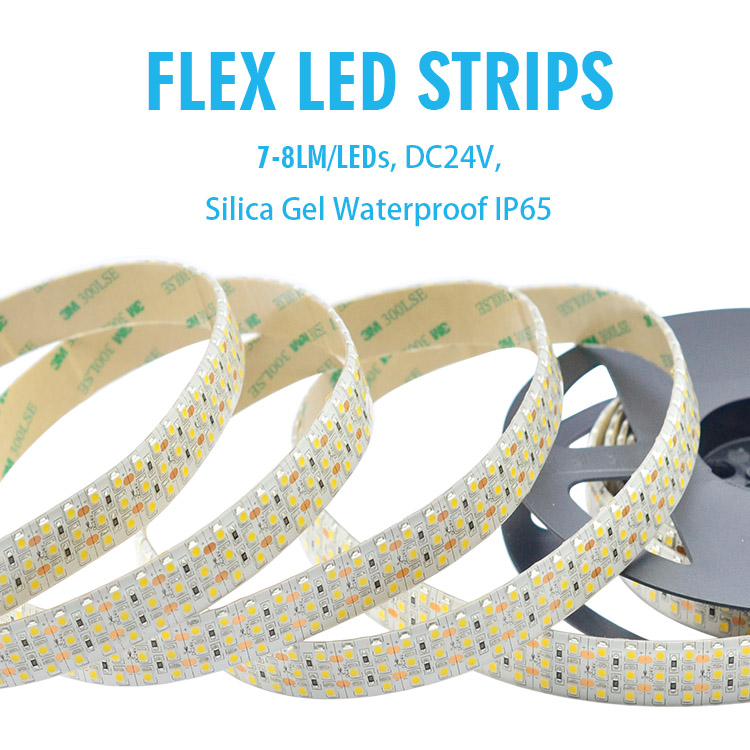 Dreireihige DC12/24V superhelle 3528 SMDs 1800LEDs flexible LED-Bandleuchten, wasserfest mit Kieselgel optional, 16.4 Fuß pro Rolle Dreireihige DC12/24V superhelle 3528 SMDs 1800LEDs flexible LED-Bandleuchten, wasserfest mit Kieselgel optional, 16.4 Fuß pro Rolle