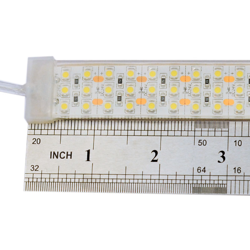 Triple Row Super Bright Series DC12/24V 3528SMD 1800LED Flexibilní LED pásková světla, vodotěsná IP68, 16.4 stop na cívku v prodeji Triple Row Super Bright Series DC12/24V 3528SMD 1800LED Flexibilní LED pásková světla, vodotěsná IP68, 16.4 stop na cívku v prodeji