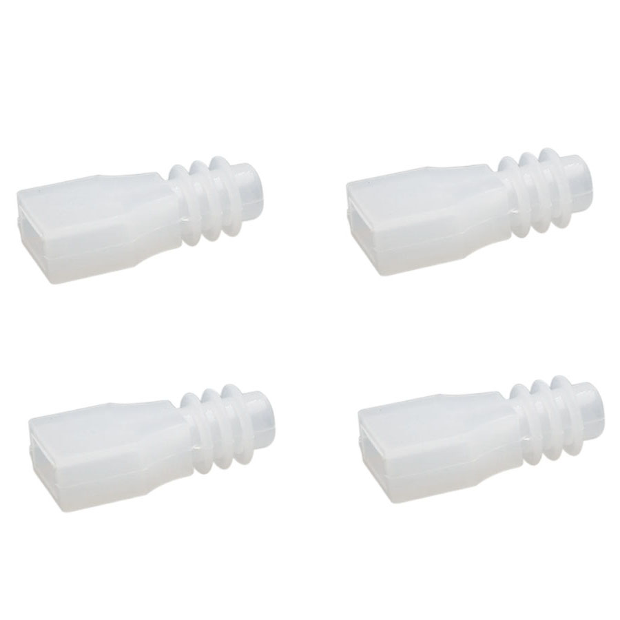 Verbesserter 12 mm breiter, wasserdichter IP68-LED-Streifen-Lichtanschluss, 4-teiliges Paket
