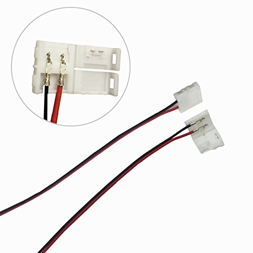 2Pin 5/8/10mm LED Connector - Strip to Wire Type