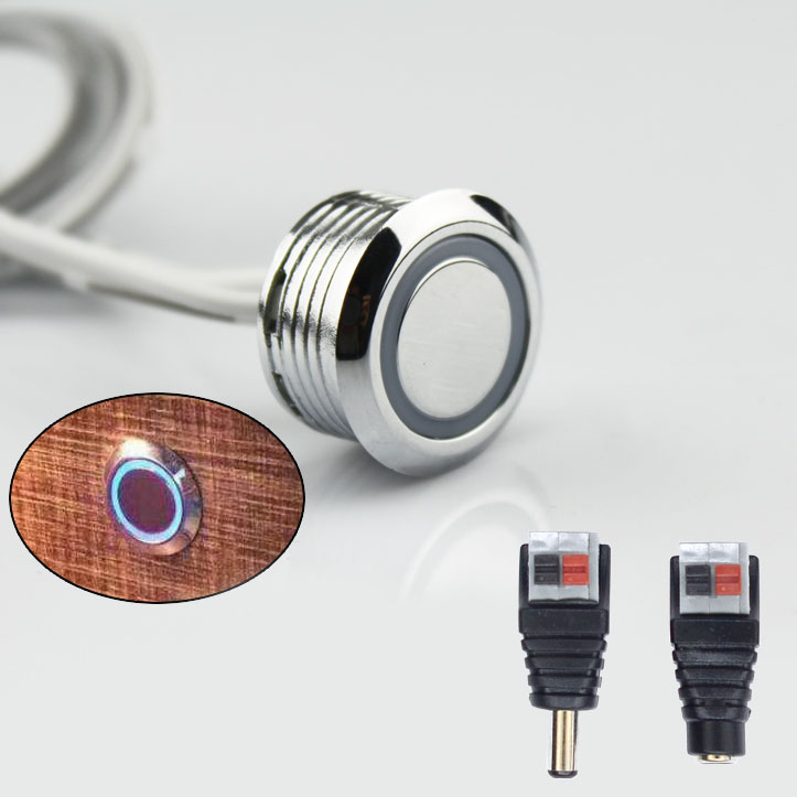 Berührender Sensor-Detektor-Schalter für LED-Streifen, 5–24 V DC, 3 A, LED-Streifen