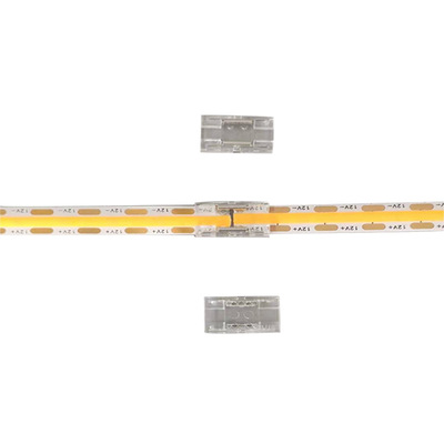 8/10 mm široký 2kolíkový rychlý COB konektor PCB na PCB pro COB LED pásky nebo LED pásky s vysokou hustotou 8/10 mm široký 2kolíkový rychlý COB konektor PCB na PCB pro COB LED pásky nebo LED pásky s vysokou hustotou