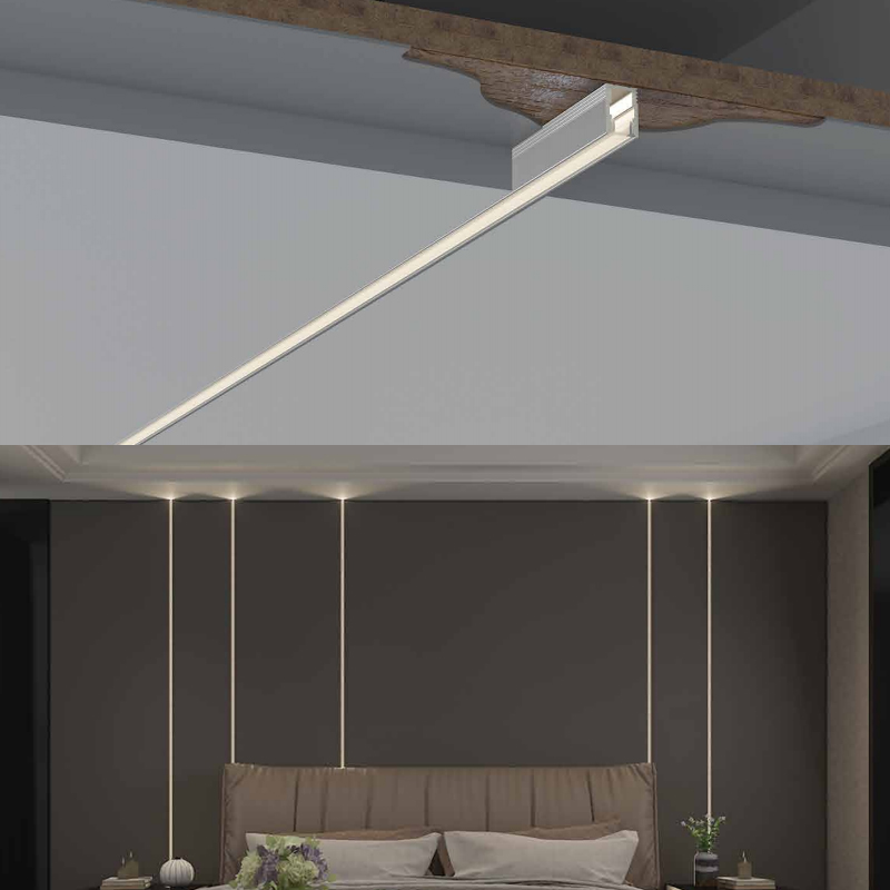 Slim LED Recessed Lighting Channel