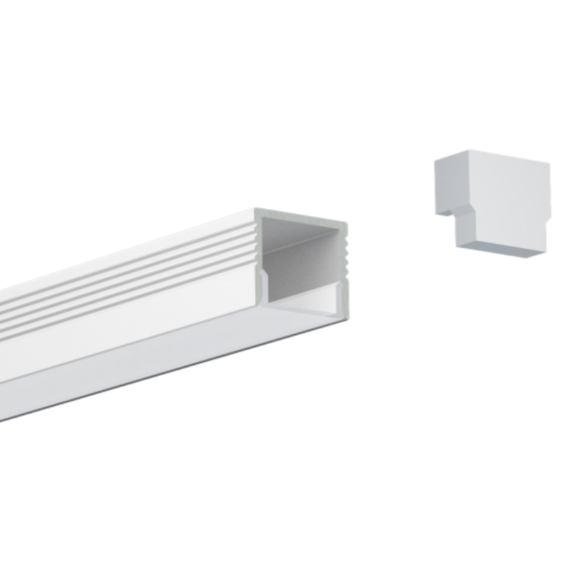 Mini zapuštěný osvětlovací kanál pro 10mm LED pásku