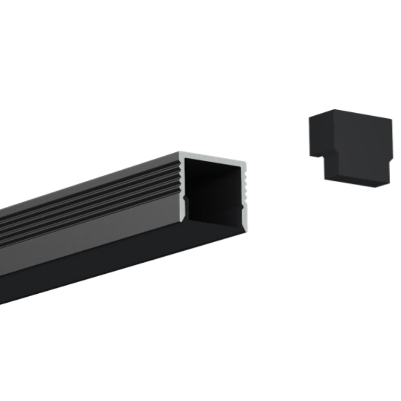 Mini zapuštěný osvětlovací kanál pro 10mm LED pásku Mini zapuštěný osvětlovací kanál pro 10mm LED pásku
