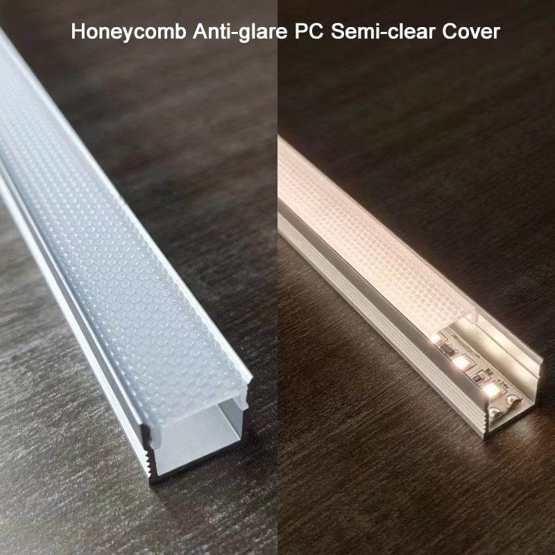 Mini zapuštěný osvětlovací kanál pro 10mm LED pásku Mini zapuštěný osvětlovací kanál pro 10mm LED pásku