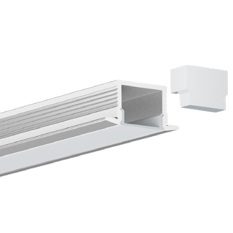 Mini-LED-Streifen-Einbaubeleuchtungskanal für 10-mm-Bandleuchten Mini-LED-Streifen-Einbaubeleuchtungskanal für 10-mm-Bandleuchten