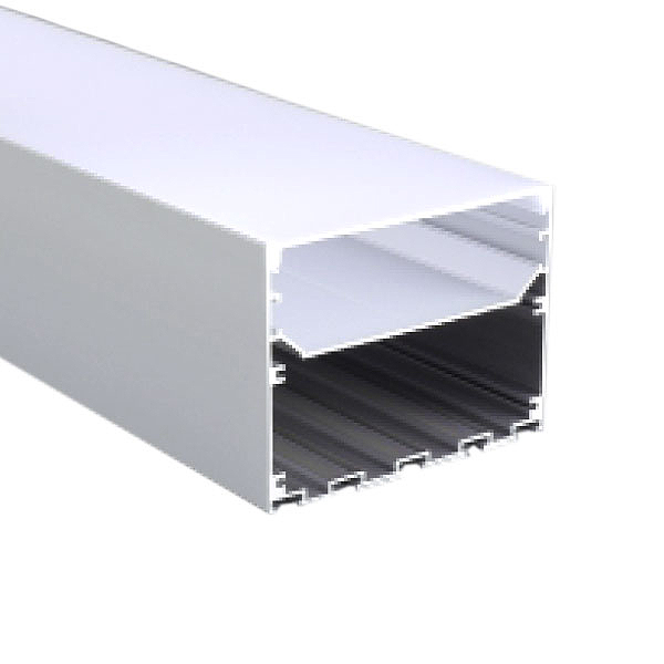 150mm x 85mm lineární závěsný extra široký LED hliníkový kanál