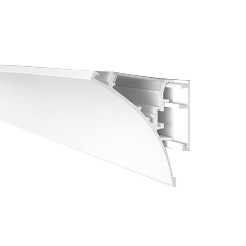 2dílný LED korunkový osvětlovací kanál pro povrchovou montáž, vnitřní 14 mm