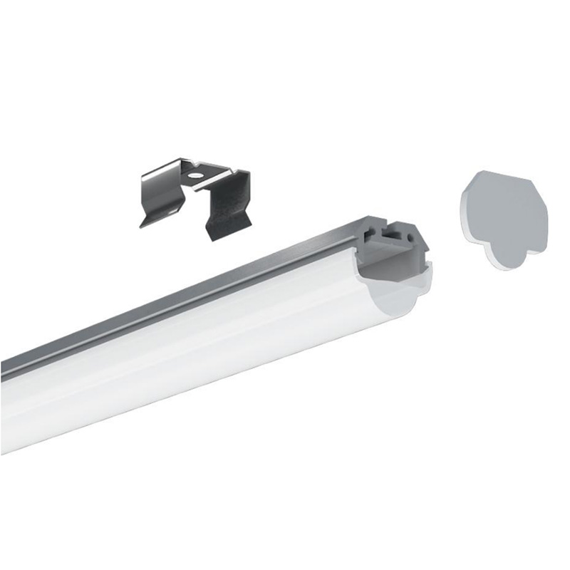Aluminium-LED-Kanal mit 30°-Linse für 10-mm-LED-Lichterketten