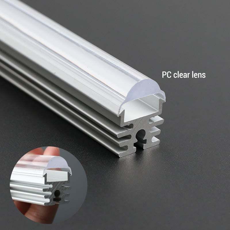 30° Lens Aluminum LED Light Strip Channel For 13mm LED Strip