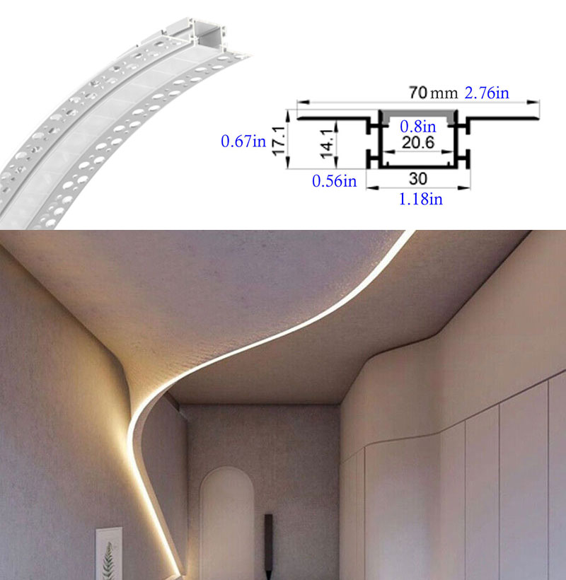7030UD-Up-Down-Bending-Flexible-LED-Channel-Plaster-In-Details