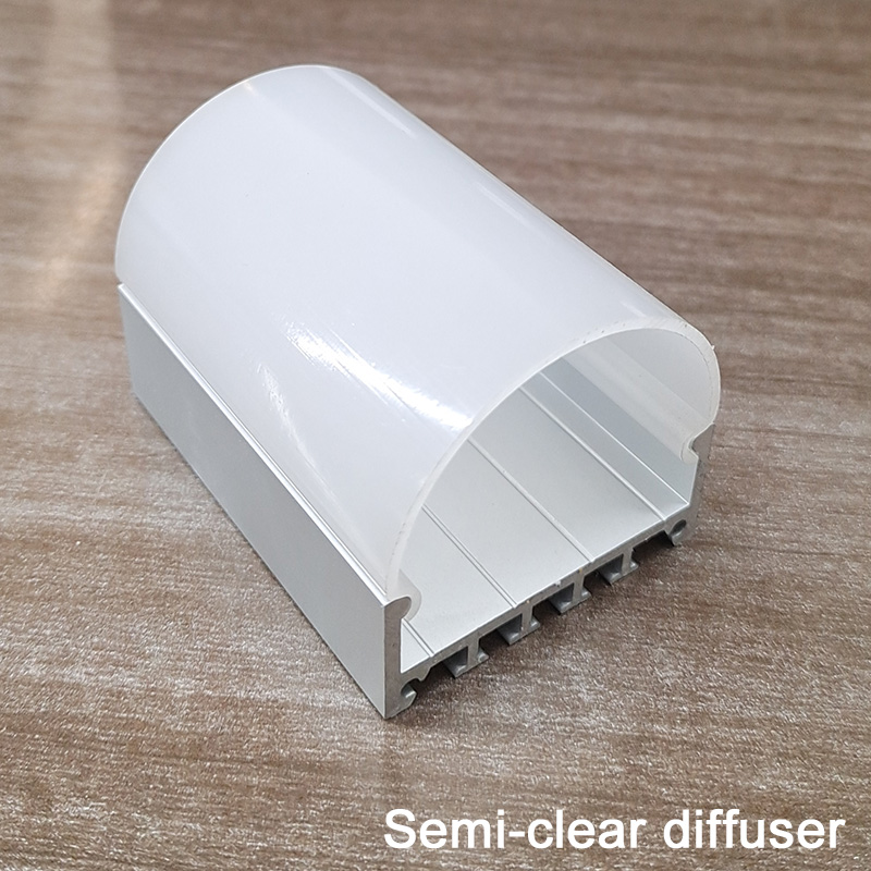 Aluminium-LED-Kanal-Hängeleuchte für 41-mm-LED-Streifen Aluminium-LED-Kanal-Hängeleuchte für 41-mm-LED-Streifen