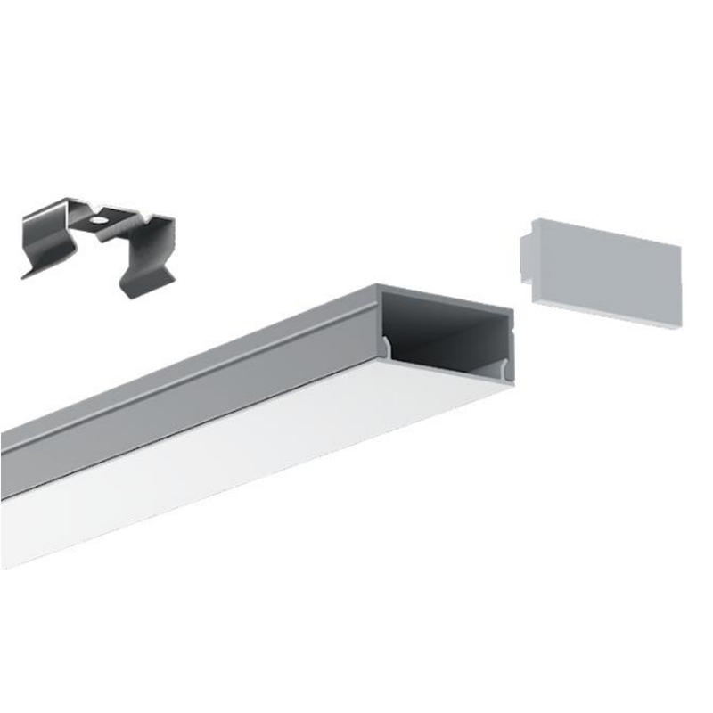 Hliníkový LED pásek Kanál Pro 20mm CCT LED světelný pás