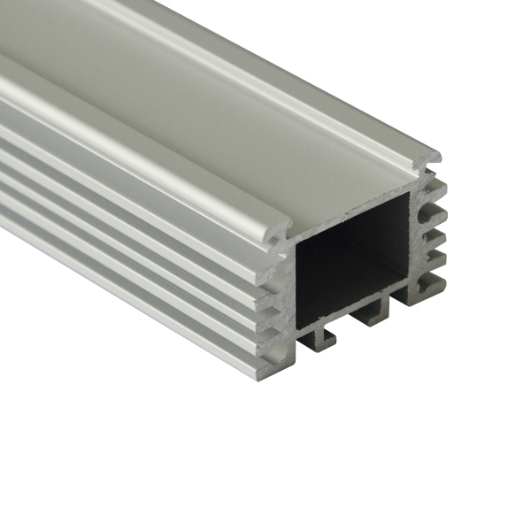 Runder LED-Kanal mit kuppelförmigem Lichtdiffusor für zweireihige LED-Streifen Runder LED-Kanal mit kuppelförmigem Lichtdiffusor für zweireihige LED-Streifen