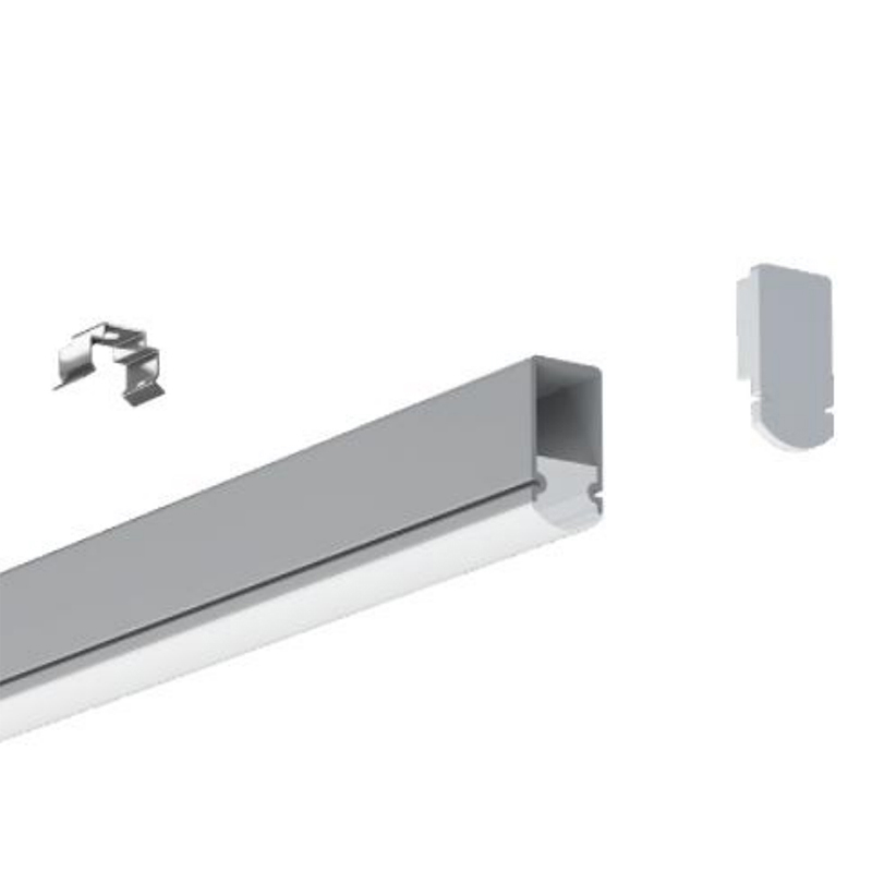 LED hliníkový profil kanálu pro 10mm flexibilní LED pásková světla