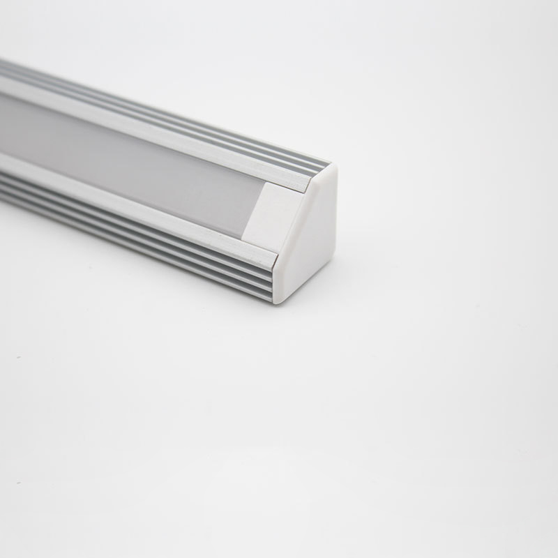 Rohový hliníkový LED pásek Kanál Pro 10mm LED osvětlovací pásy Rohový hliníkový LED pásek Kanál Pro 10mm LED osvětlovací pásy