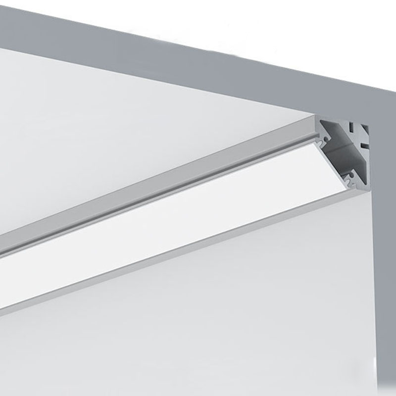 Eck-LED-Kanal-Aluminiumprofil für 12 mm flexible LED-Streifen