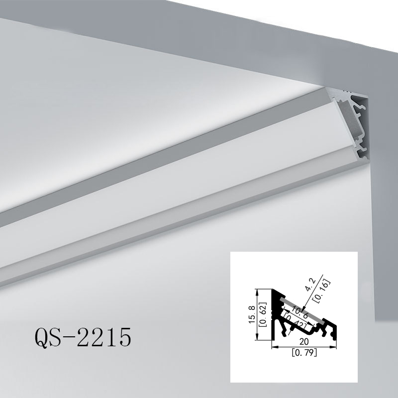 Rohový LED páskový světelný kanál z hliníku Pro 10mm LED provazová světla Rohový LED páskový světelný kanál z hliníku Pro 10mm LED provazová světla