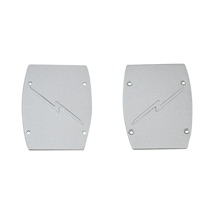 50 * 88 2 Zoll Up Down Beleuchtung rechteckiges silbernes LED-Bandprofil mit Anhänger