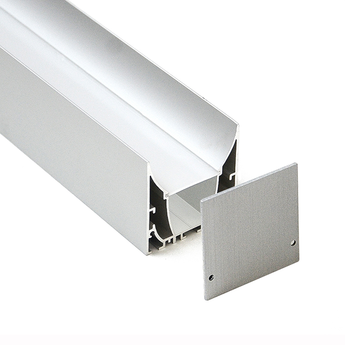 HL-A017 Aluminiumprofil – Innenbreite 27.1 mm (1.06 Zoll) – eloxierter Extrusionskanal für LED-Streifen