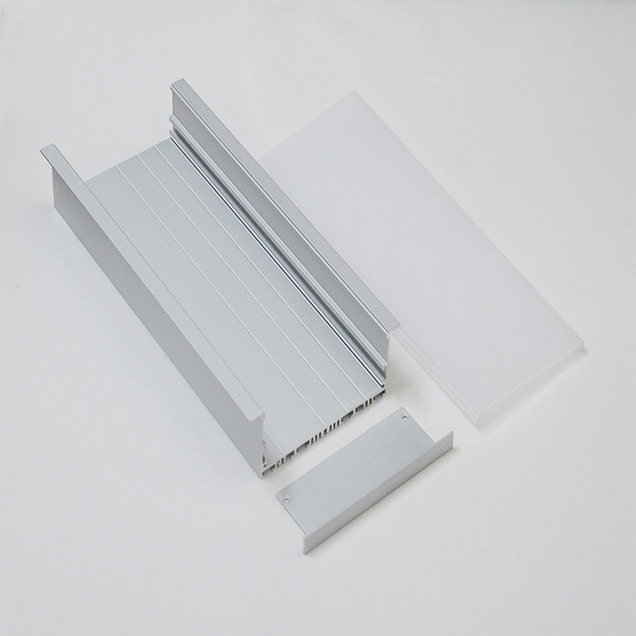 HL-A029 Aluminum Profile - Inner Width 89.7mm(3.53inch) - LED Strip Anodizing Extrusion Channel, For LED Strip Lights