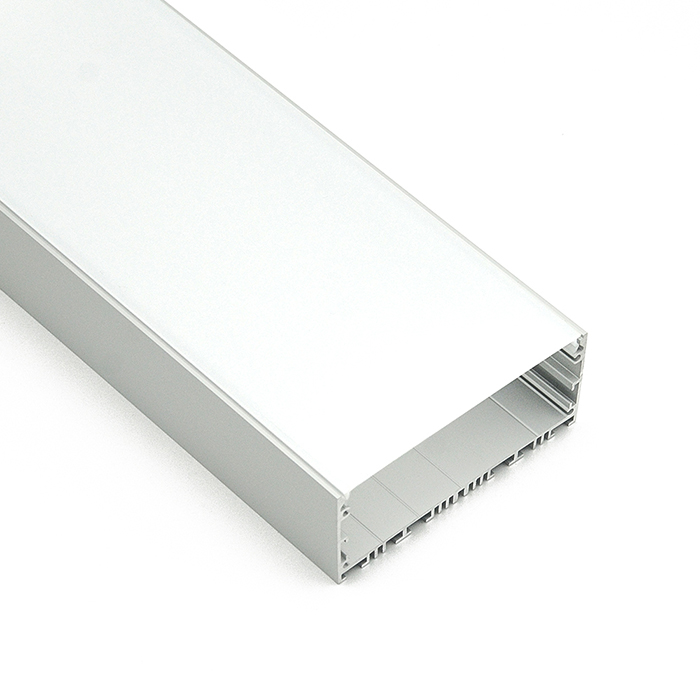 100 mm x 40 mm 4 Zoll breites LED-Profil – großer U-förmiger Aluminium-Lichtkanal