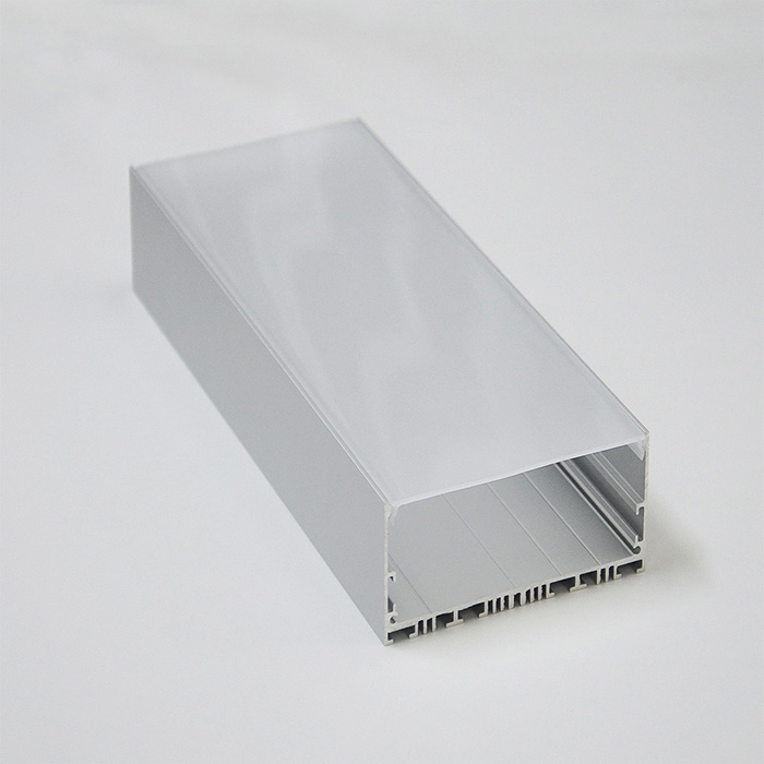 100 mm x 40 mm 4 Zoll breites LED-Profil – großer U-förmiger Aluminium-Lichtkanal 100 mm x 40 mm 4 Zoll breites LED-Profil – großer U-förmiger Aluminium-Lichtkanal