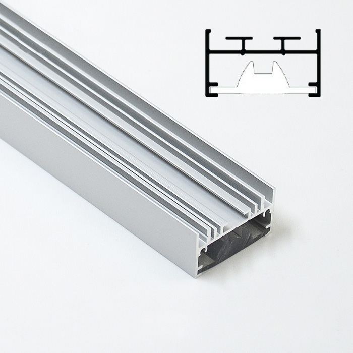 Profilé aluminium a LED PL-03 