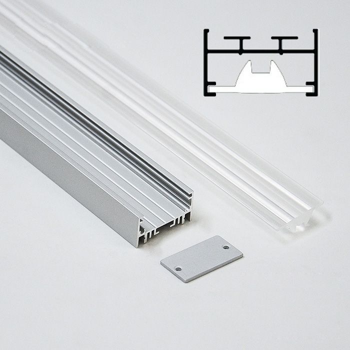 Profilé aluminium a LED PL-03 