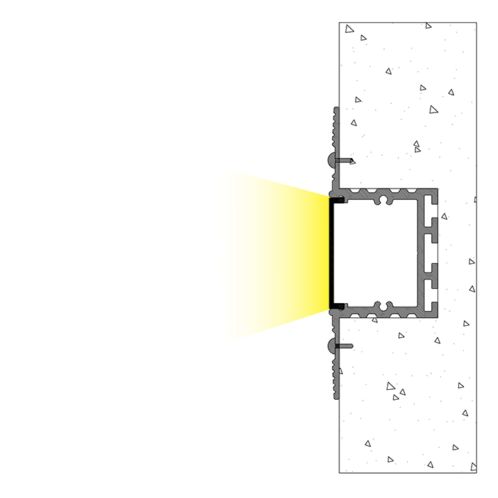 HL-A038 Aluminiumprofil – Innenbreite 31.6 mm (1.24 Zoll) – eloxierter Extrusionskanal für LED-Streifen, für LED-Streifenlichter HL-A038 Aluminiumprofil – Innenbreite 31.6 mm (1.24 Zoll) – eloxierter Extrusionskanal für LED-Streifen, für LED-Streifenlichter