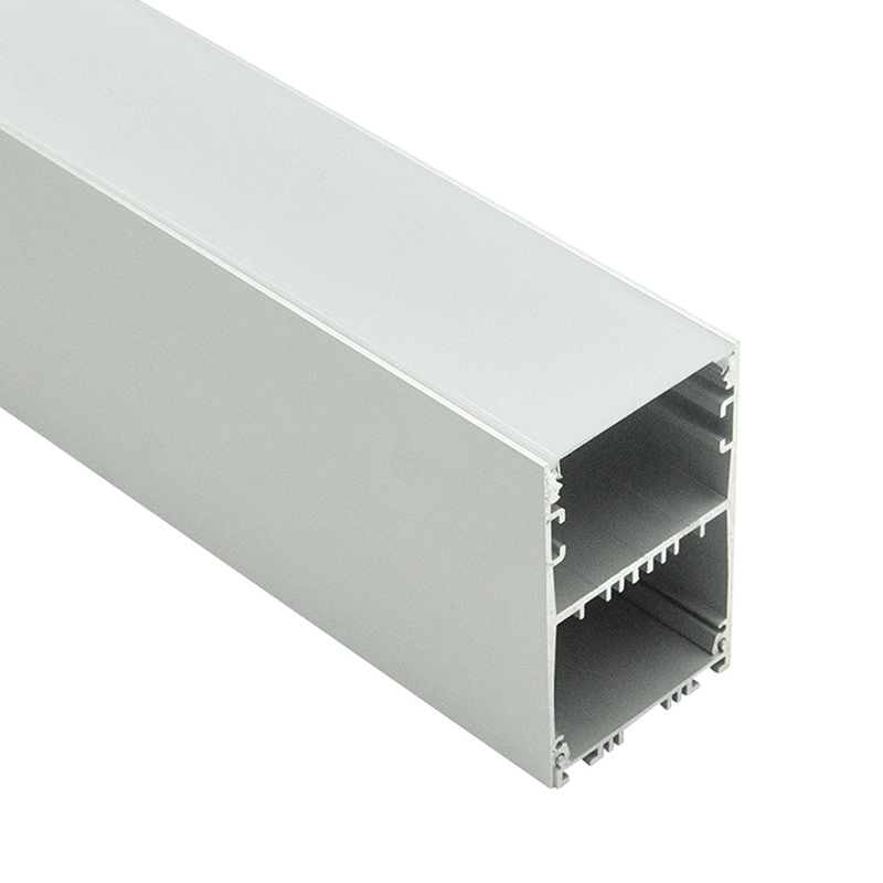 Hliníkový profil HL-A046 – vnitřní šířka 48 mm (1.88 palce) – eloxovaný vytlačovací kanál s LED páskem