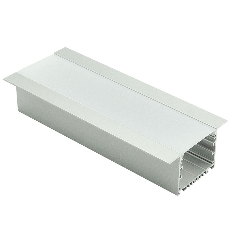 Hliníkový profil HL-A047 – vnitřní šířka 44 mm (1.73 palce) – eloxovaný vytlačovací kanál s LED páskem