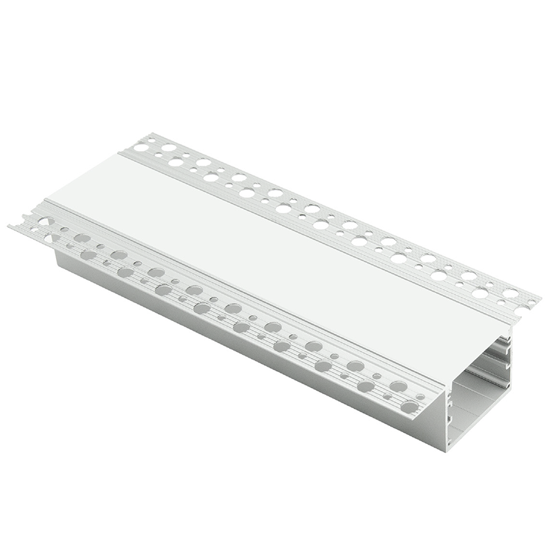 Velký zapuštěný LED kanál pro nejjasnější čtyřřadá LED pásková světla