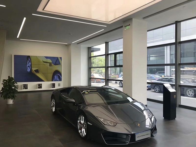 Anwendung für vertiefte LED-Profile
