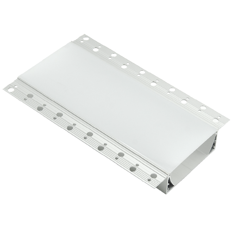 Großer versenkter LED-Kanal für LED-Streifenbeleuchtung – 64.5 mm Innenbreite Großer versenkter LED-Kanal für LED-Streifenbeleuchtung – 64.5 mm Innenbreite