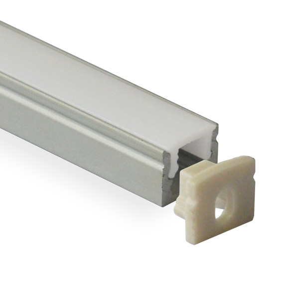 Mini LED kanálová hliníková tuhá světelná lišta pro 5 mm tenké LED flexibilní proužky